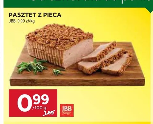 Pasztet z pieca JBB promocja w Stokrotka