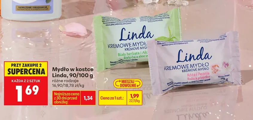 Mydło w kostce różne rodzaje promocja w Biedronka