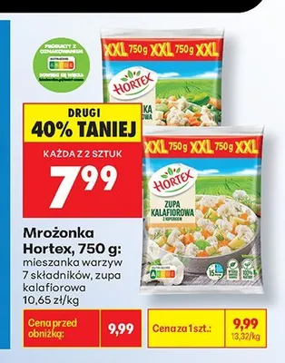 Mieszanka warzyw 7 składników Hortex promocja w Biedronka