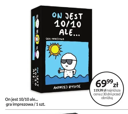 Gra imprezowa On jest 10/10 ale... promocja w Empik