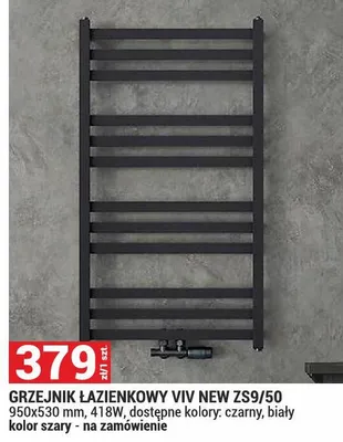 Grzejnik łazienkowy Viv New ZS9/50 promocja w Merkury Market
