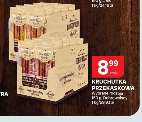 Kruchutka przekąska Dobrowolscy promocja w Chorten