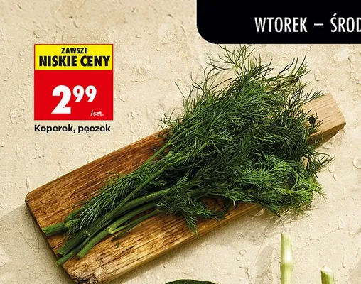 Koperek, pęczek promocja w Biedronka