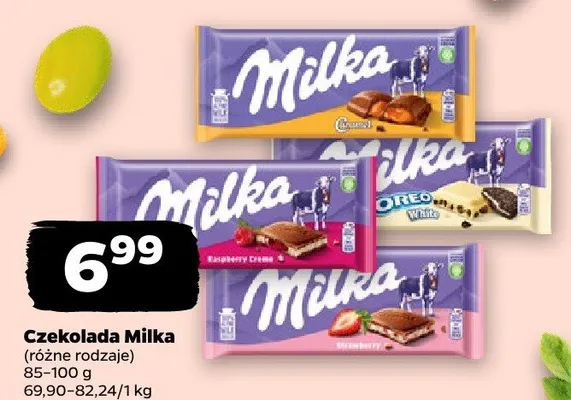 Czekolada (różne rodzaje) promocja w Netto