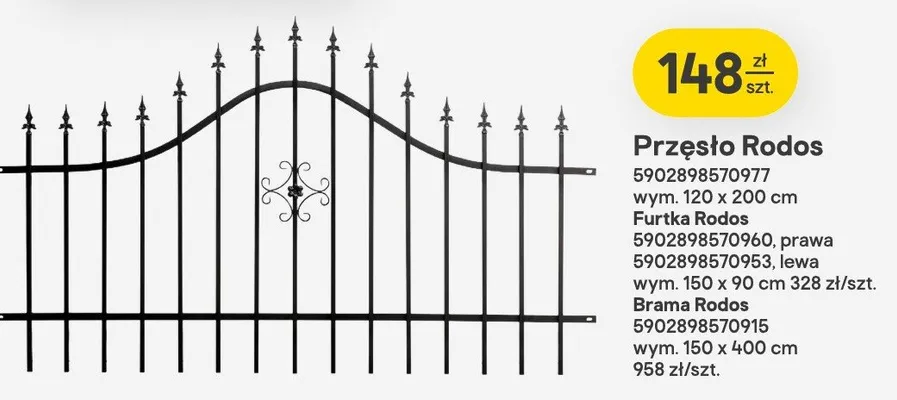 Przęsło Rodos promocja w Castorama