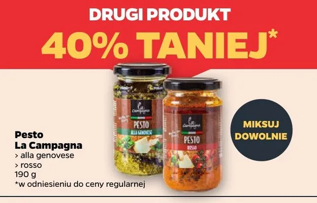 Pesto La Campagna alla genovese promocja w Netto