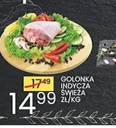 Golonka indycza świeża promocja w Wafelek