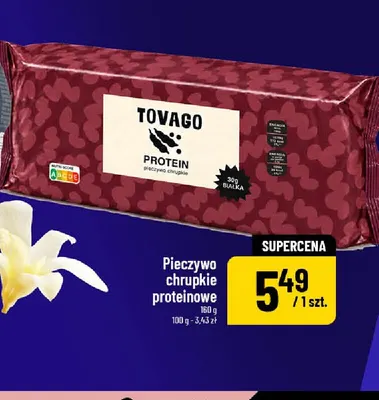 Pieczywo chrupkie proteinowe Tovago promocja w POLOmarket