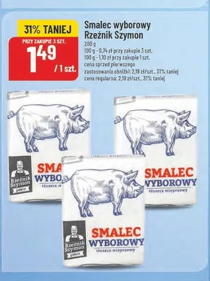 Smalec wyborowy Rzeźnik Szymon promocja w POLOmarket