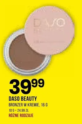 Bronzer w kremie Daso Beauty promocja w Drogerie Natura