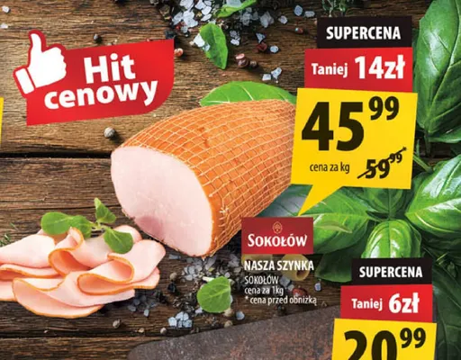 Nasza szynka Sokołów promocja w Arhelan
