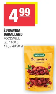 Żurawina promocja w SPAR