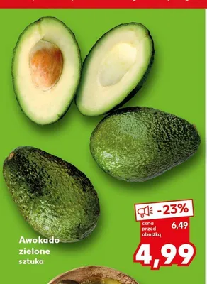 Awokado zielone promocja w Kaufland