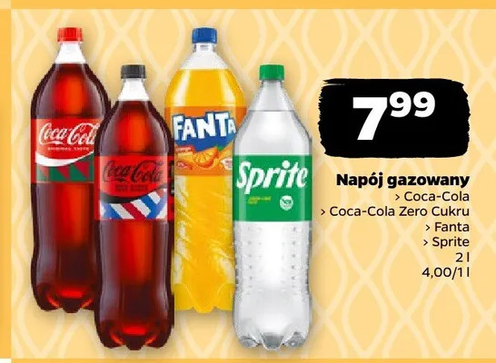 Napój gazowany Sprite promocja w Netto