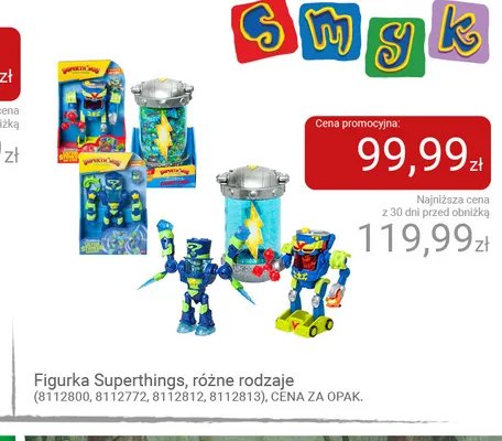 Figurka Superthings promocja w Smyk