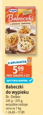 Babeczki do wypieku promocja w Leclerc