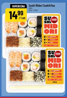 Sushi Midori Sushi4You promocja w POLOmarket