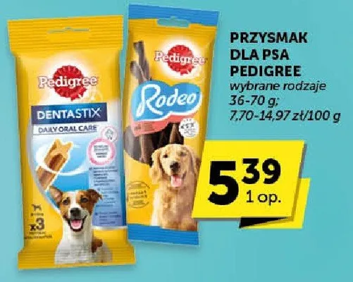 Przysmak dla psa Dentastix promocja w Groszek