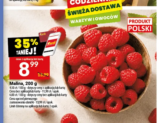 Maliny promocja w Twój Market
