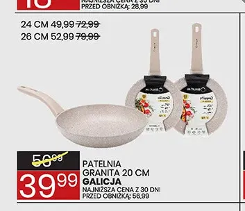Patelnia Granita 20 cm Galicja promocja w Wafelek