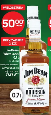 Whisky Jim Beam White Label promocja w Żabka