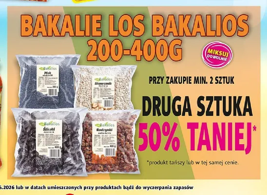 Bakalie Los Bakalios promocja w Prim Market