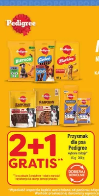 Przysmak dla psa Pedigree promocja w POLOmarket