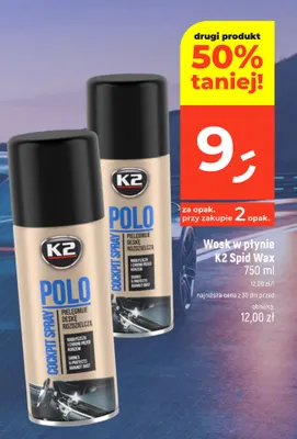 Wosk w płynie K2 Spid Wax promocja w Dealz