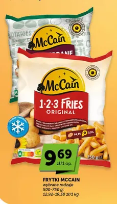 Frytki Crispy Potatoes McCain promocja w Groszek