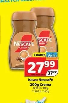 Kawa Nescafé Crema promocja w Delfin