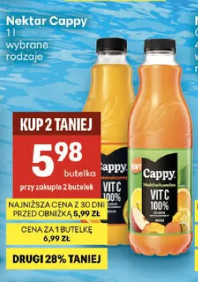 Nektar Cappy multiwitamina promocja w Delikatesy Centrum
