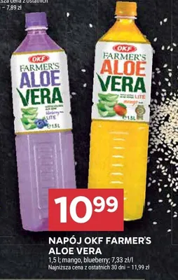 Napój Farmer's Aloe Vera promocja w Stokrotka