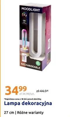 Lampa dekoracyjna promocja w Action