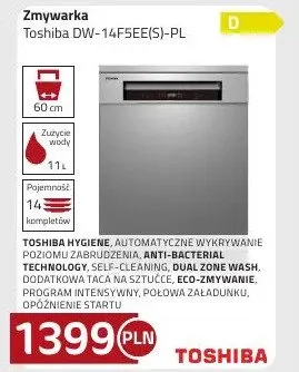 Zmywarka Toshiba promocja w kakto.pl