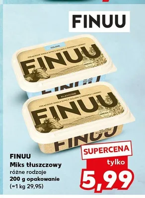 Miks tłuszczowy Finuu klasyczne promocja w Kaufland