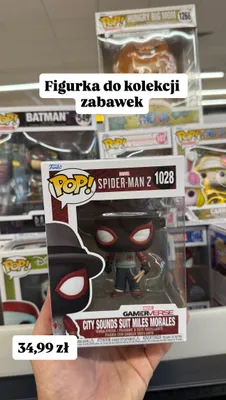 Figurka do kolekcji zabawek Spider-Man 2 City Sounds Suit Miles Morales promocja w Biedronka