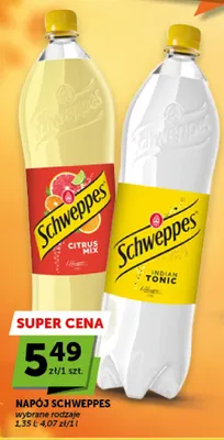 Napój gazowany Schweppes Citrus Mix promocja w Euro Sklep