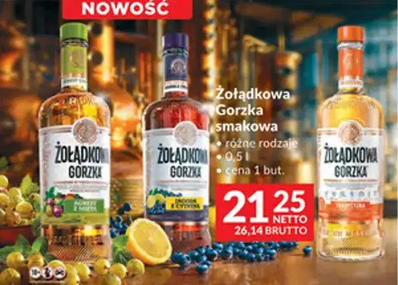 Żołądkowa Gorzka smakowa różne rodzaje promocja w Makro
