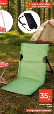 Składane krzesełko plażowe promocja w Dealz