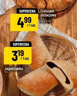 Croissant pistacjowy promocja w POLOmarket