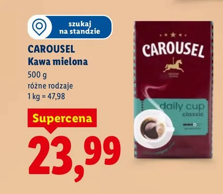 Kawa mielona promocja w Lidl