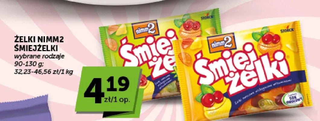 Żelki Nimm2 Śmiejżelki promocja w ABC